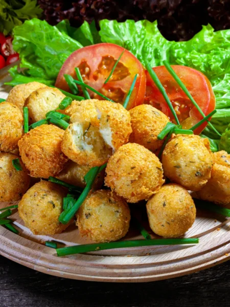 Bolinho de Salmão