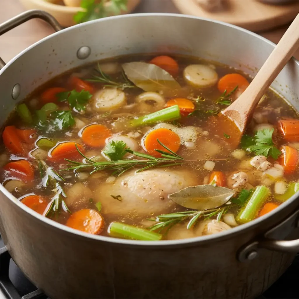 Cozimento Lento do Caldo
